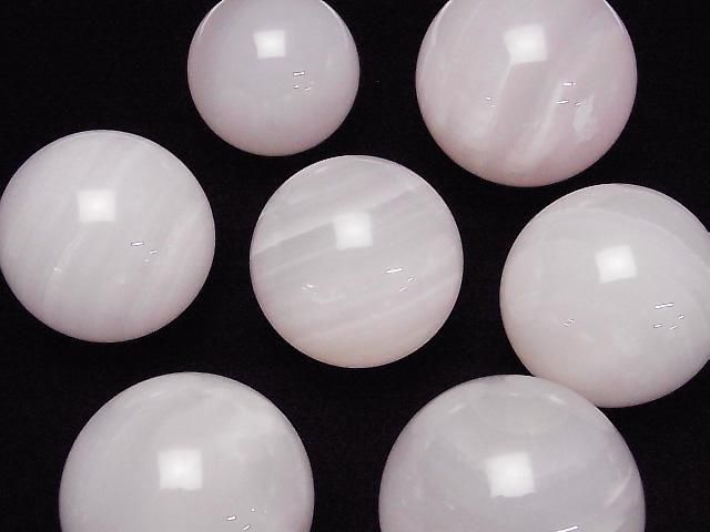 [Video] Pink Calcite AA++ Sphere, Round 45-55mm 1pc