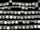 [Video]High Quality White Moonstone AAA- Chestnut (Smooth) 10x10mm half or 1strand (18pcs)