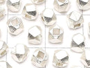 Karen Silver Cube Shape 4x4x4mm White Silver 4pcs