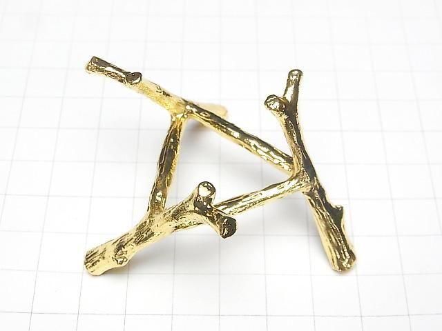 [Video] Pedestal 35x60mm Gold color 1pc