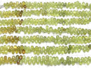 [Video]High Quality Sphene AAA- Drop Faceted Briolette half or 1strand beads (aprx.7inch/18cm)