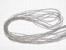 Karen Silver Patterned Tube 2.3x1x1mm half or 1strand beads (aprx.27inch/68cm)