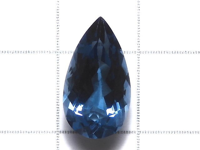 [Video][One of a kind] High Quality London Blue Topaz AAA Loose stone Faceted 1pc NO.137