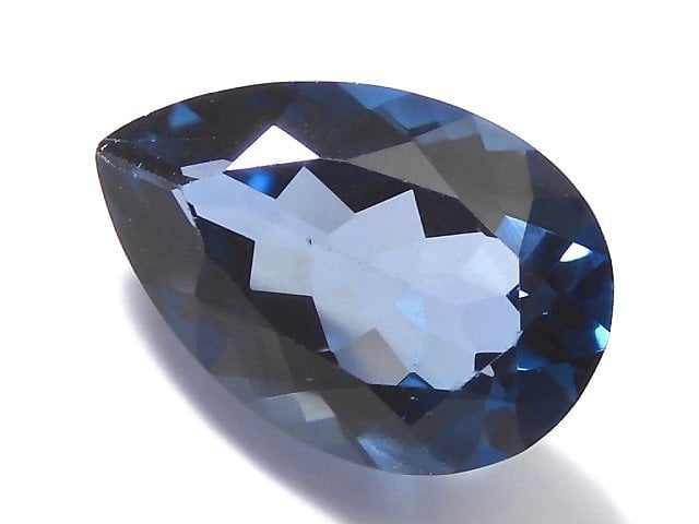 [Video][One of a kind] High Quality London Blue Topaz AAA Loose stone Faceted 1pc NO.143