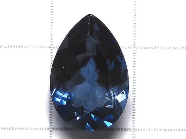 [Video][One of a kind] High Quality London Blue Topaz AAA Loose stone Faceted 1pc NO.143