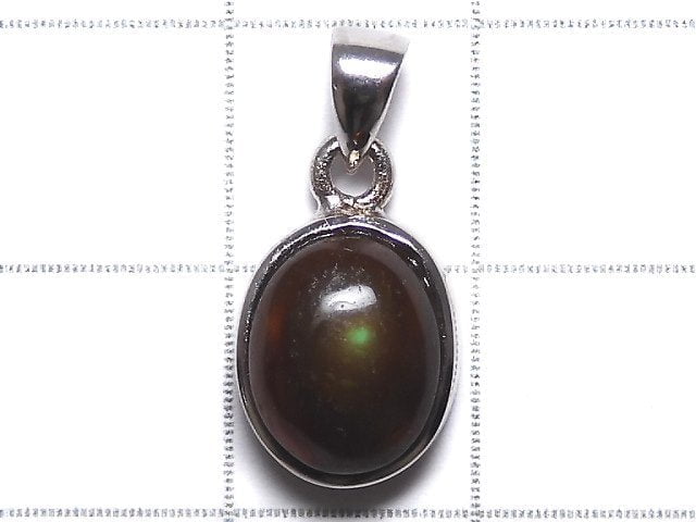 [Video][One of a kind] Mexico Fire Agate AAA- Pendant Silver925 NO.31