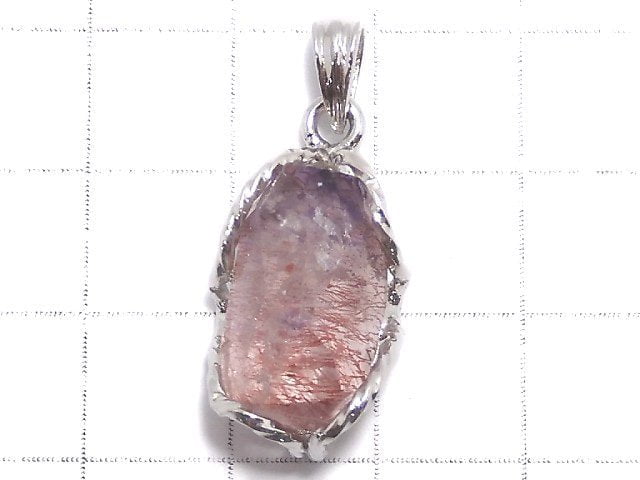 [Video][One of a kind] Amethyst Elestial AAA Pendant Silver925 NO.21