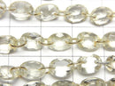 [Video]High Quality Lemon Quartz AAA- Oval Faceted 8x6mm [Double Hole] 1strand (10pcs)