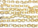 [Video]Citrine Oval Faceted 8x6mm [Double Hole] 1strand (10pcs)