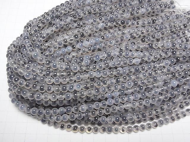 [Video] Tapioca Agate Round 6mm 1strand beads (aprx.14inch/35cm)