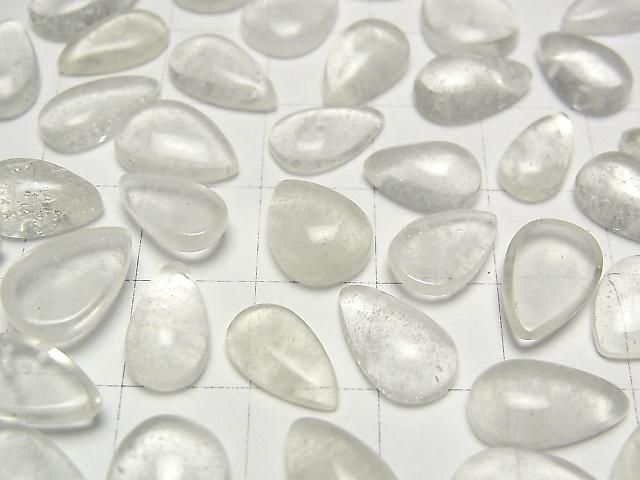 [Video]Libyan Desert Glass Pear shape Cabochon size mix 4pcs