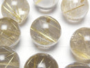 [Video] Rutilated Quartz AAA- Sphere, Round 18mm 1pc
