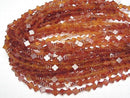 [Video] Carnelian AAA- Flower motif 8x8mm half or 1strand beads (aprx.15inch/37cm)
