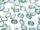 [Video]High Quality Aqua Kyanite AAA Oval Faceted 6x4mm 3pcs