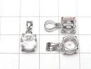 [Video]High Quality Rose Quartz AAA Round Faceted 8x8mm Pendant Silver925