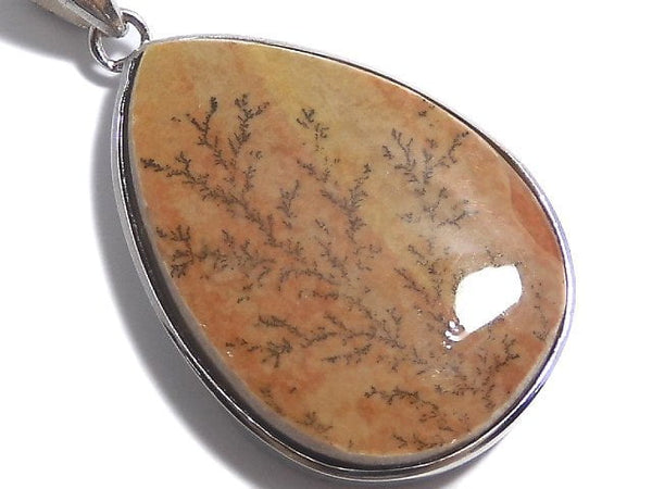 [Video][One of a kind] Dendrite Jasper Pendant Silver925 NO.55