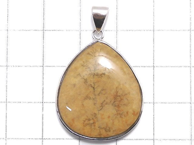 [Video][One of a kind] Dendrite Jasper Pendant Silver925 NO.56