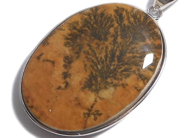 [Video][One of a kind] Dendrite Jasper Pendant Silver925 NO.57