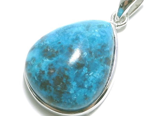 [Video][One of a kind] Chrysocolla AAA Pendant Silver925 NO.62