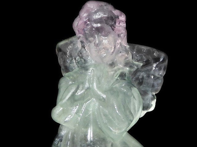 [Video][One of a kind] Multicolor Fluorite Angel NO.12