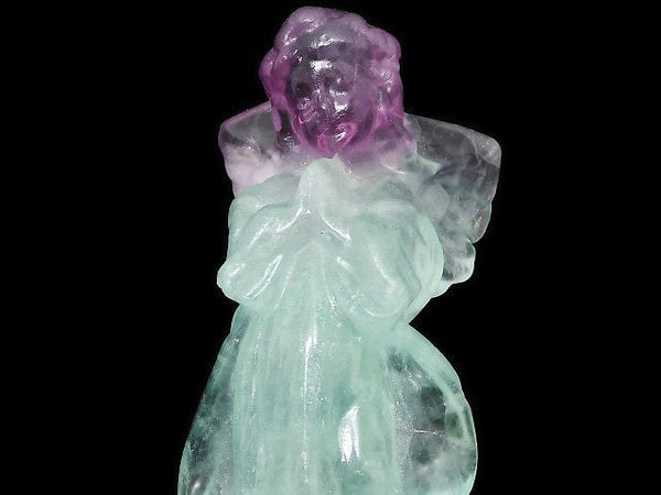 [Video][One of a kind] Multicolor Fluorite Angel NO.13