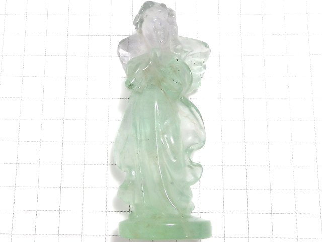 [Video][One of a kind] Multicolor Fluorite Angel NO.15