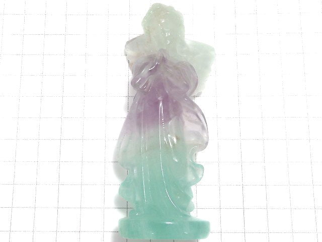 [Video][One of a kind] Multicolor Fluorite Angel NO.16