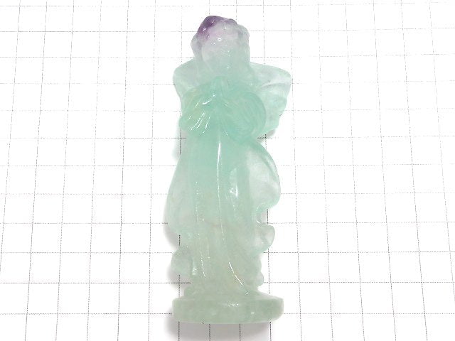 [Video][One of a kind] Multicolor Fluorite Angel NO.18