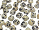 [Video] Dalmatian Jasper Square Cabochon 6x6mm 5pcs