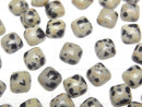 [Video] Dalmatian Jasper Square Cabochon 6x6mm 5pcs
