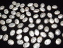[Video]Fresh Water Pearl AA++ Loose stone Oval 14x10mm White 3pcs