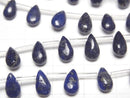 [Video] Lapislazuli AA++ Pear shape (Smooth) 9x5mm half or 1strand beads (aprx.15inch/36cm)