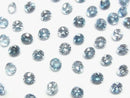 [Video]High Quality Natural Blue Zircon AAA Loose Stone Round Faceted 4x4mm 3pcs