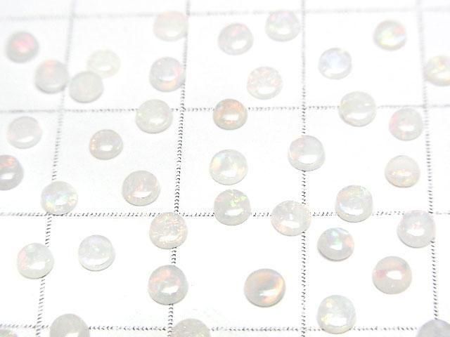[Video]Australian Opal AAA Round Cabochon 3x3mm 5pcs