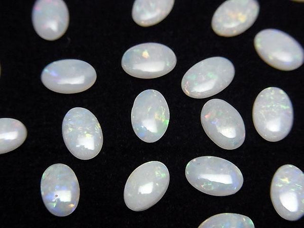 [Video]Australian Opal AAA Oval Cabochon 6x4mm 2pcs