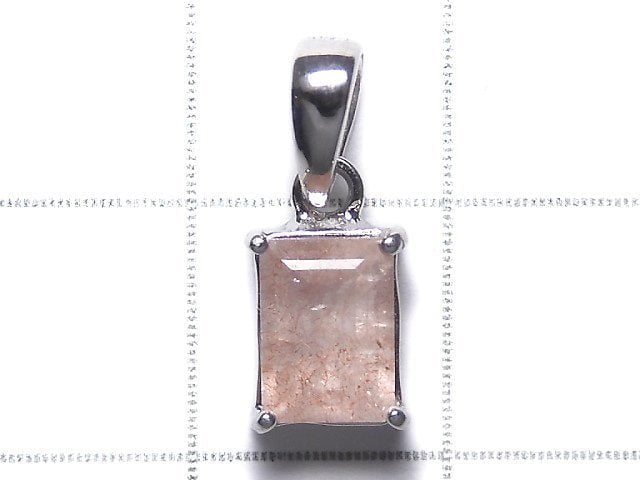 [Video][One of a kind] Natural Strawberry Quartz AAA Pendant Silver925 NO.102