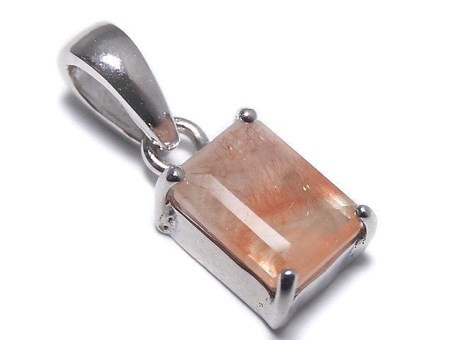 [Video][One of a kind] Natural Strawberry Quartz AAA Pendant Silver925 NO.105