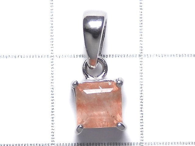 [Video][One of a kind] Natural Strawberry Quartz AAA Pendant Silver925 NO.106