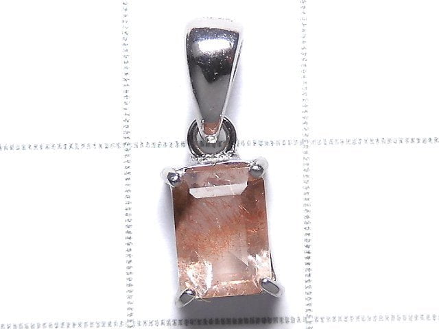 [Video][One of a kind] Natural Strawberry Quartz AAA Pendant Silver925 NO.110