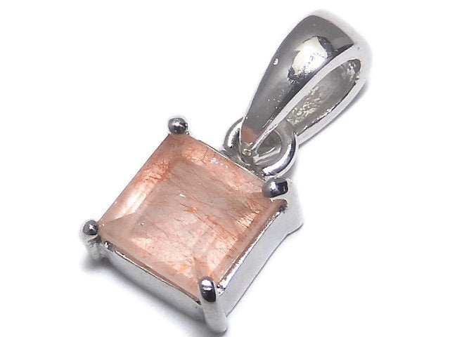 [Video][One of a kind] Natural Strawberry Quartz AAA Pendant Silver925 NO.111