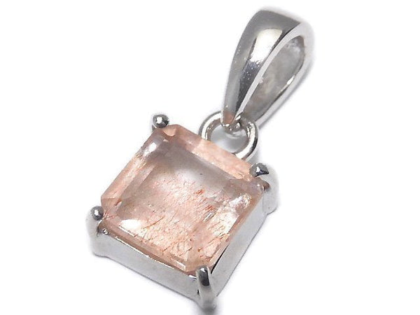 [Video][One of a kind] Natural Strawberry Quartz AAA Pendant Silver925 NO.114