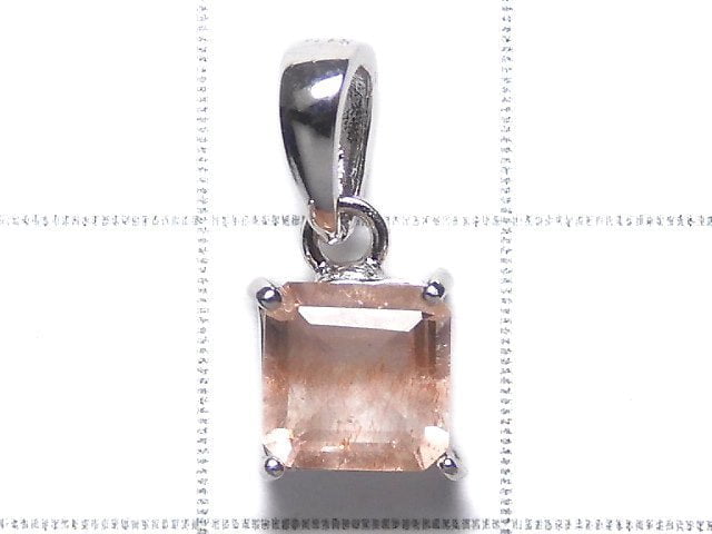 [Video][One of a kind] Natural Strawberry Quartz AAA Pendant Silver925 NO.114