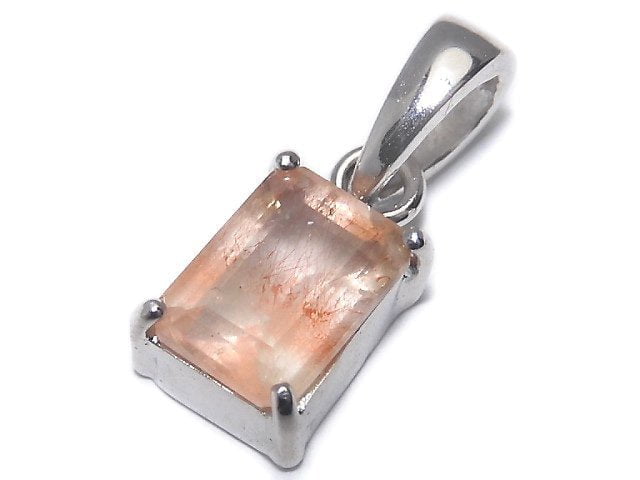 [Video][One of a kind] Natural Strawberry Quartz AAA Pendant Silver925 NO.115