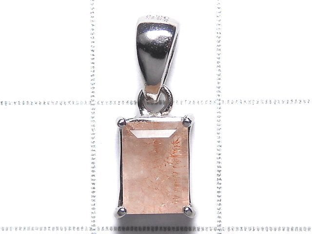 [Video][One of a kind] Natural Strawberry Quartz AAA Pendant Silver925 NO.117