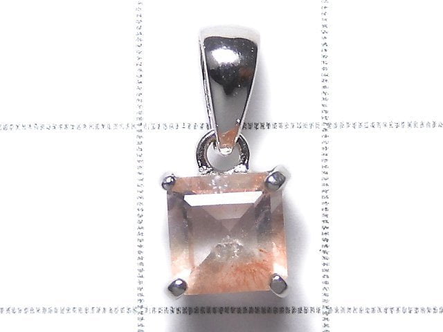 [Video][One of a kind] Natural Strawberry Quartz AAA Pendant Silver925 NO.118