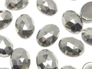 [Video]Pyrite Loose stone Oval Rose Cut 16x12mm 1pc