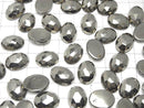 [Video]Pyrite Loose stone Oval Rose Cut 16x12mm 1pc