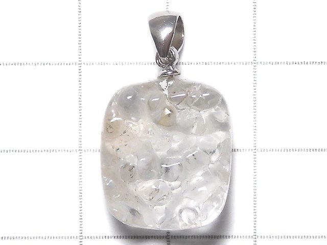 [Video][One of a kind] High Quality Hyalite Opal AAA- Pendant Silver925 NO.201