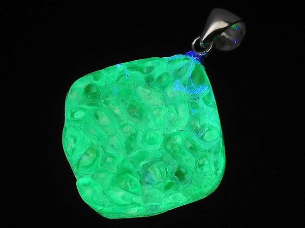 [Video][One of a kind] High Quality Hyalite Opal AAA- Pendant Silver925 NO.202