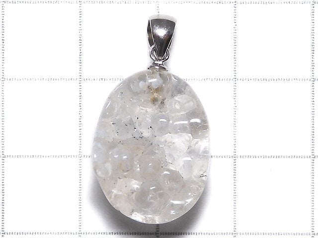 [Video][One of a kind] High Quality Hyalite Opal AAA- Pendant Silver925 NO.203